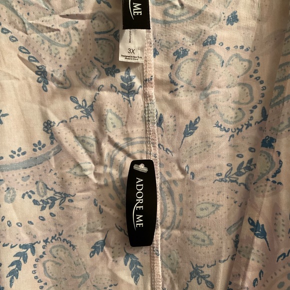 Adore Me Swim Suit Coverup (NWT) 3X - Picture 3 of 4